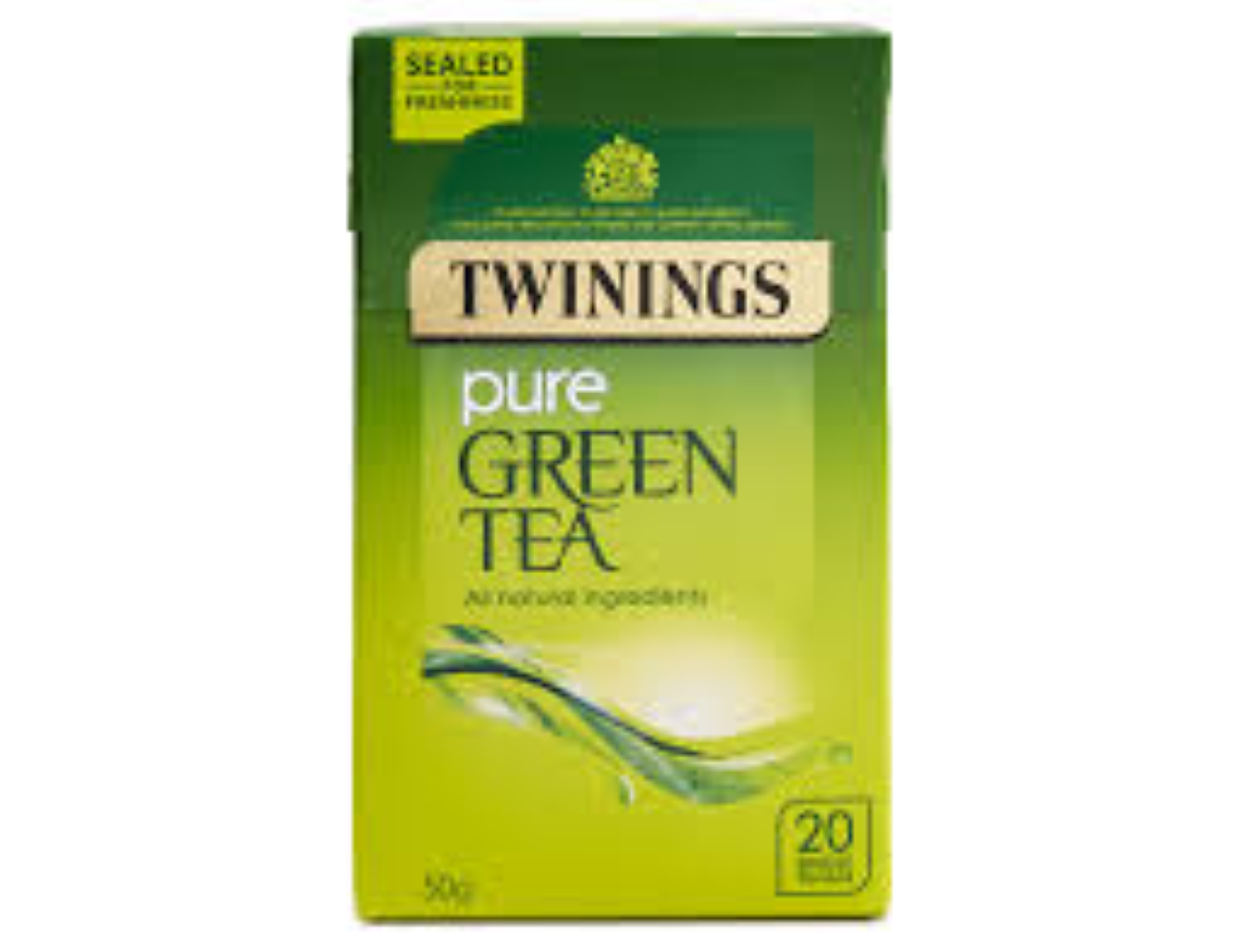TWININGS PURE GREEN TEA 20'S